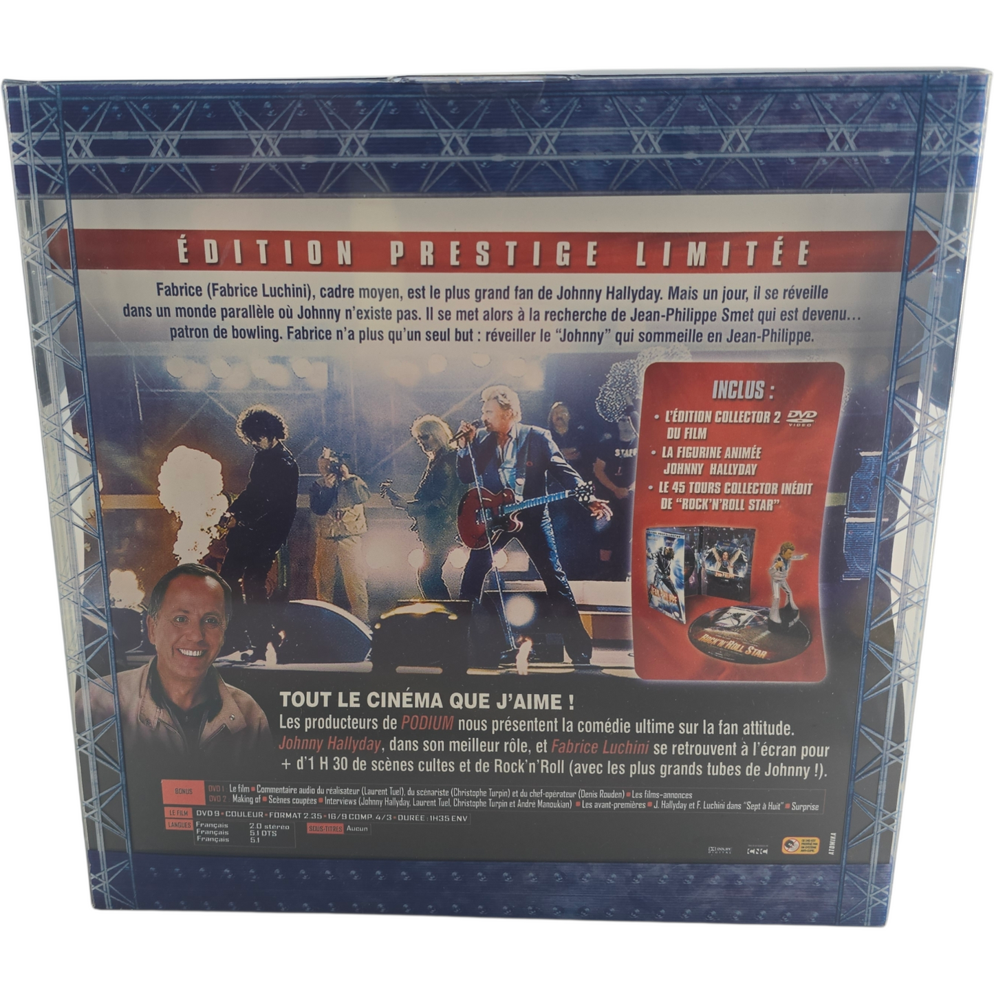 Jean - Philippe - Edition Prestige  Tirage Limité Johnny Hallyday- DVD Zone 2