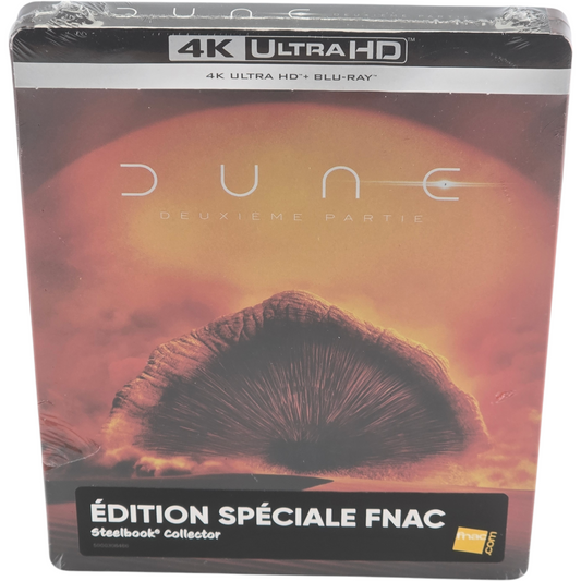 Dune : Deuxième partie Steelbook 4K Ultra HD + Blu-ray Fnac Timothée Chalamet B