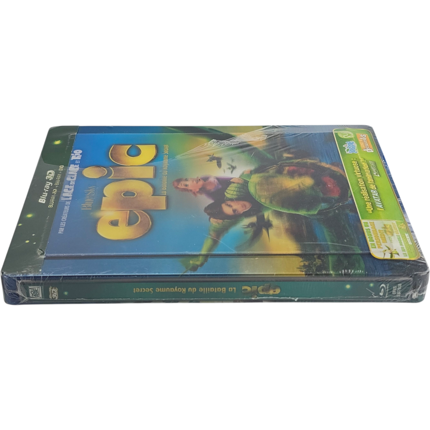 Epic Steelbook Lenticulaire Blu-ray 3D + Blu-ray + DVD Disney Zone B