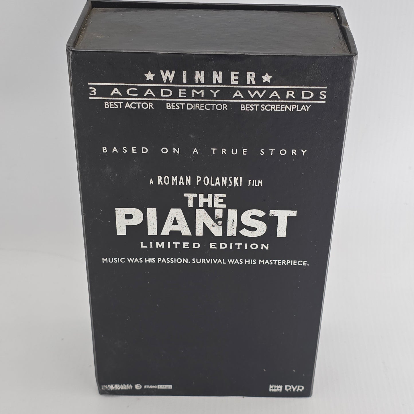 The Pianiste DVD Édition limitée et numérotée 1500 Ex + Piano en cristal [Cassé ] Zone 3