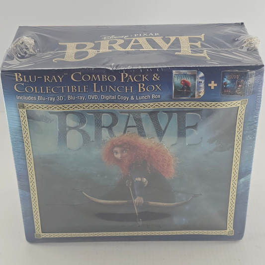 Brave Collector edt 5 Disques Blu-ray 3D+ 2D + DVD + Lunch Box  Zone A Disney