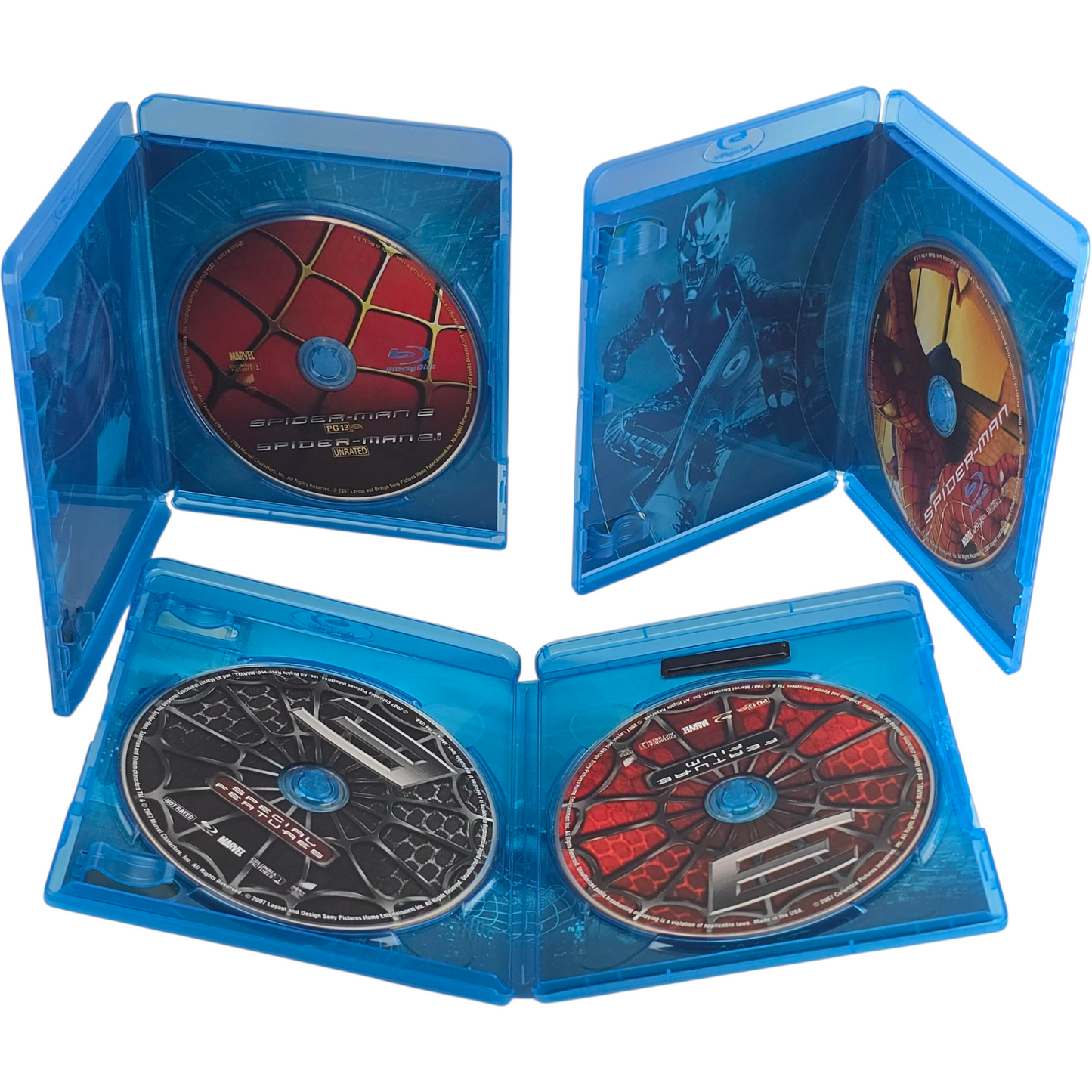 Spider-Man: Blu-ray The High Definition Trilogy 4 disques Zone 1 US Import
