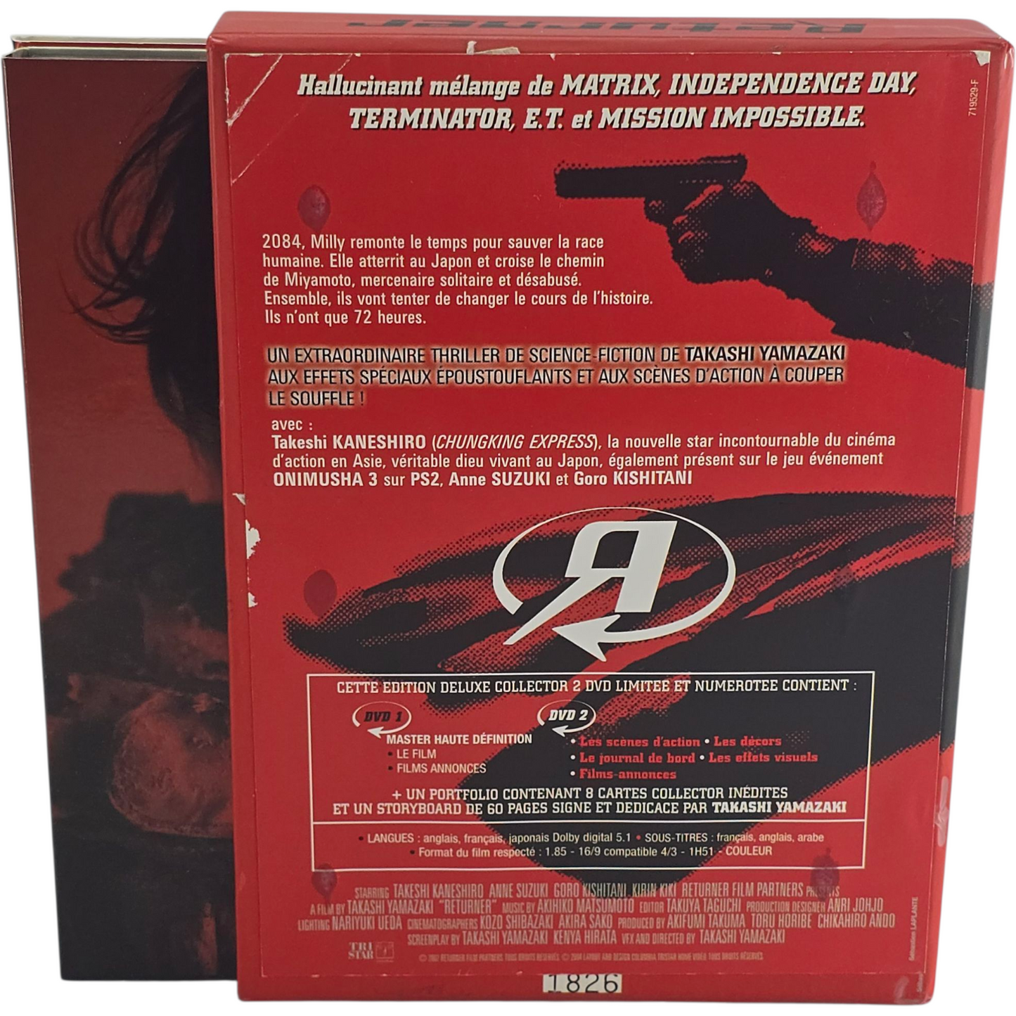 The Returner 2002 Édition Deluxe Limitée et numérotée Region 2