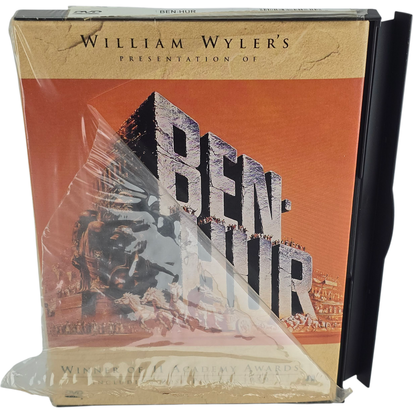 Ben-Hur DVD Director's Cut Snap Case Charlton Heston, Zone 1 US Import