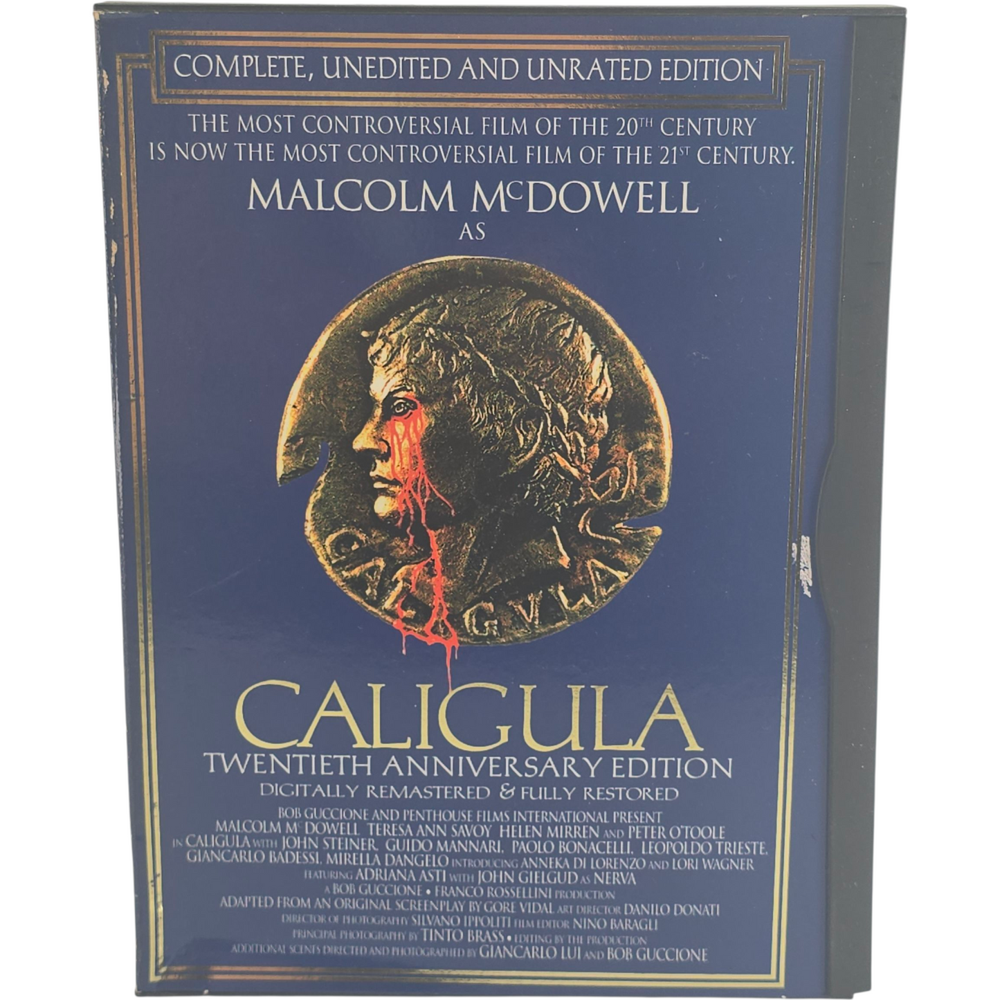 Caligula DVD Snap Case Unrated Twentieth Anniversary [-18] Zone 1 US Import