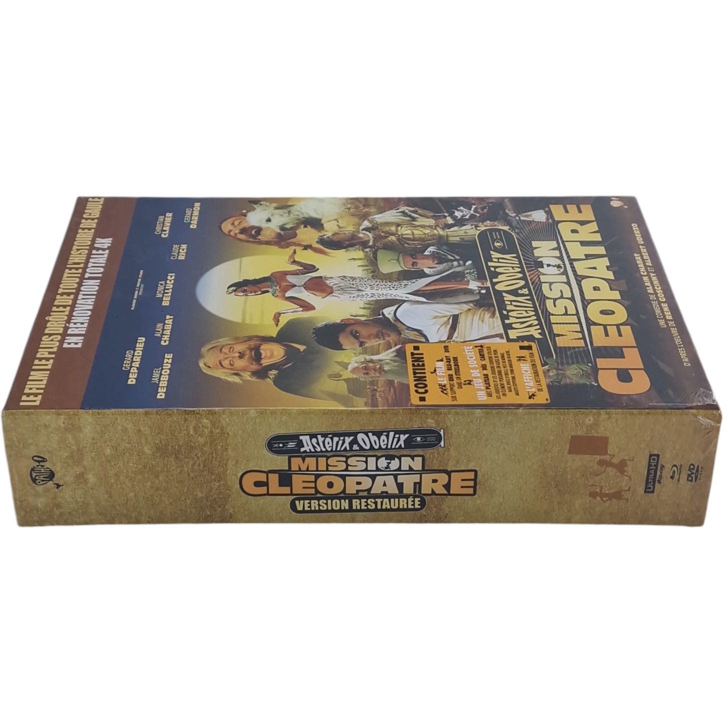 Astérix & Obélix: Mission Cléopâtre 4K Ultra HD +Blu-ray+DVD SteelBook Collector Coffret Libre