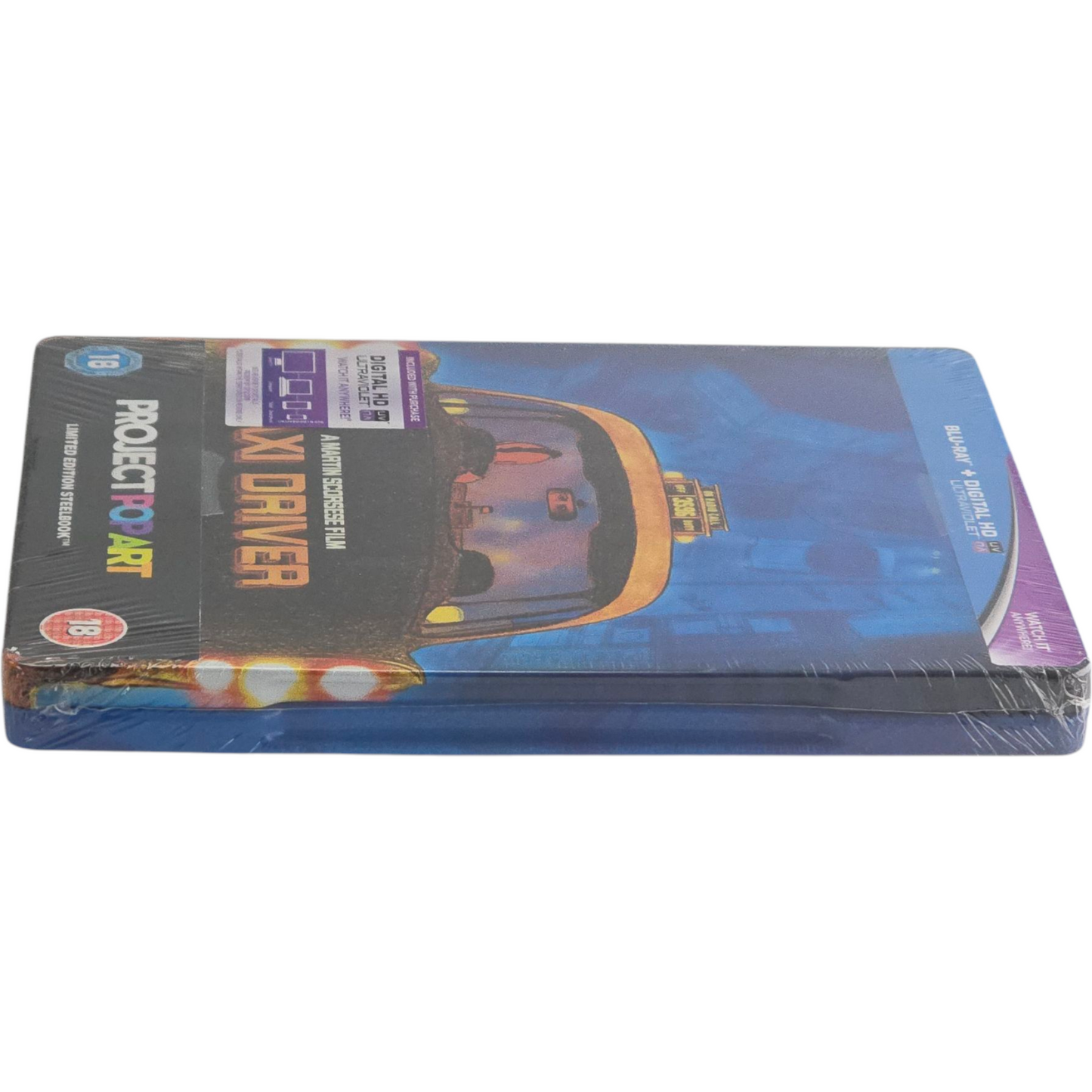 Taxi Driver-Gallery Blu-ray SteelBook Zavvi De Niro limité 1000 Ex Libre[-18]