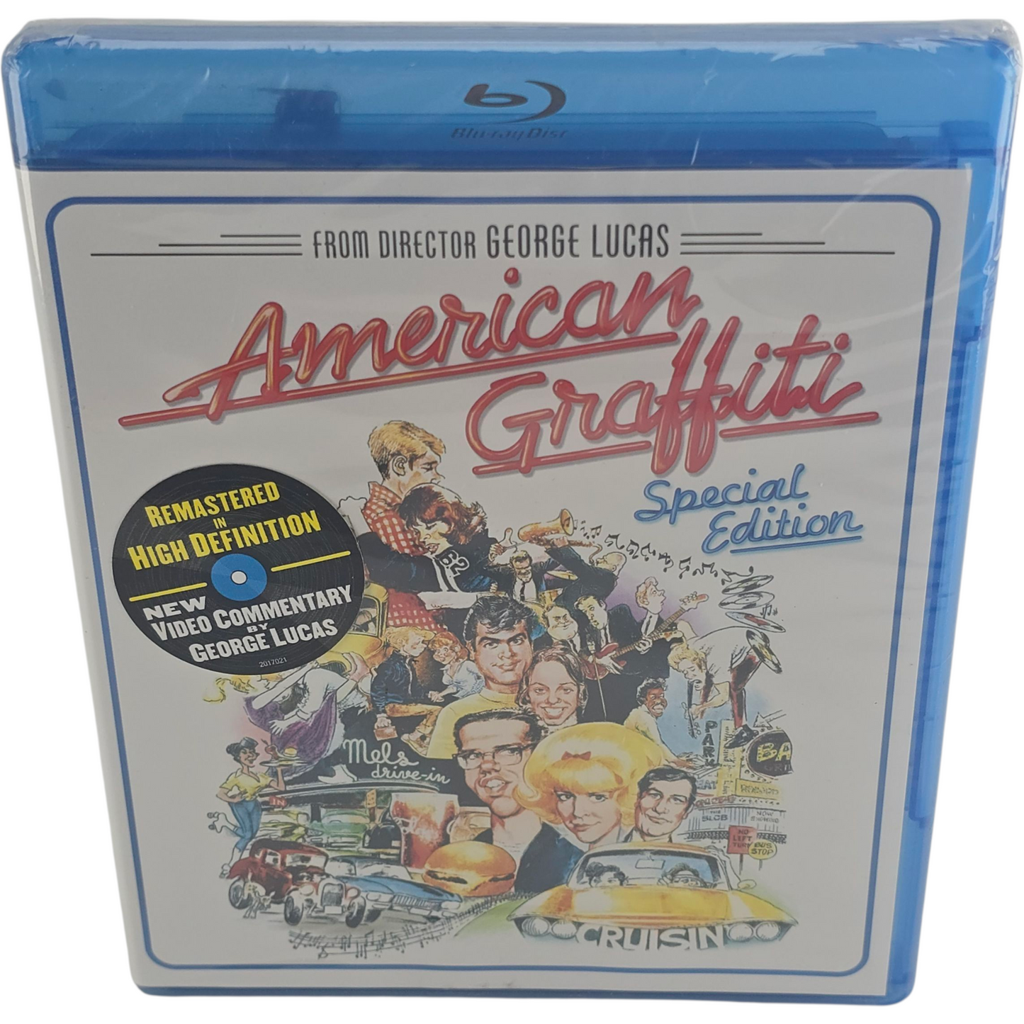 American Graffiti Blu-ray  George Lucas Richard Dreyfuss Zone 1 US Import