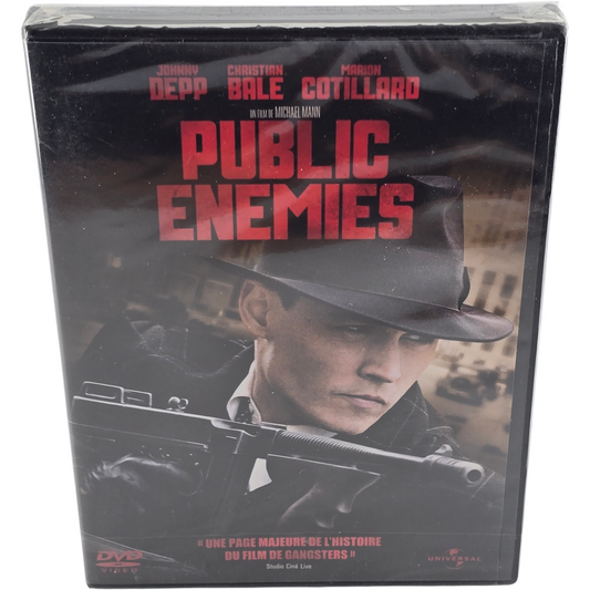 Public Enemies DVD Johnny Depp Christian Bale Marion Cotillard Michael Mann ZN 2