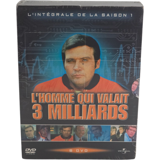L'Homme qui valait 3 milliards – Saison 1 – Coffret 4 DVD Zone 2