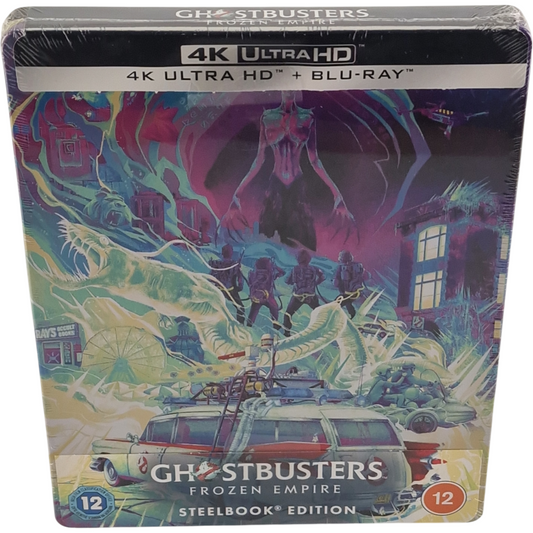 Ghostbusters: Frozen Empire : 4K Ultra HD + Blu-ray SteelBook Paul Rudd Region B