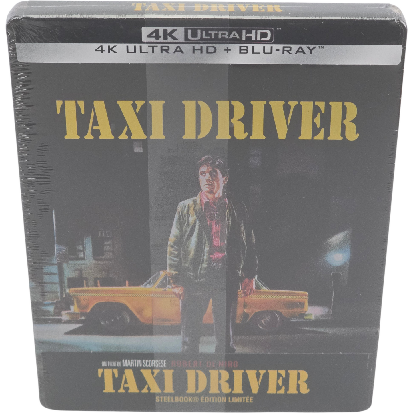 Taxi Driver 4K Ultra HD + Blu-ray SteelBook Robert De Niro Zone Libre  [-18]