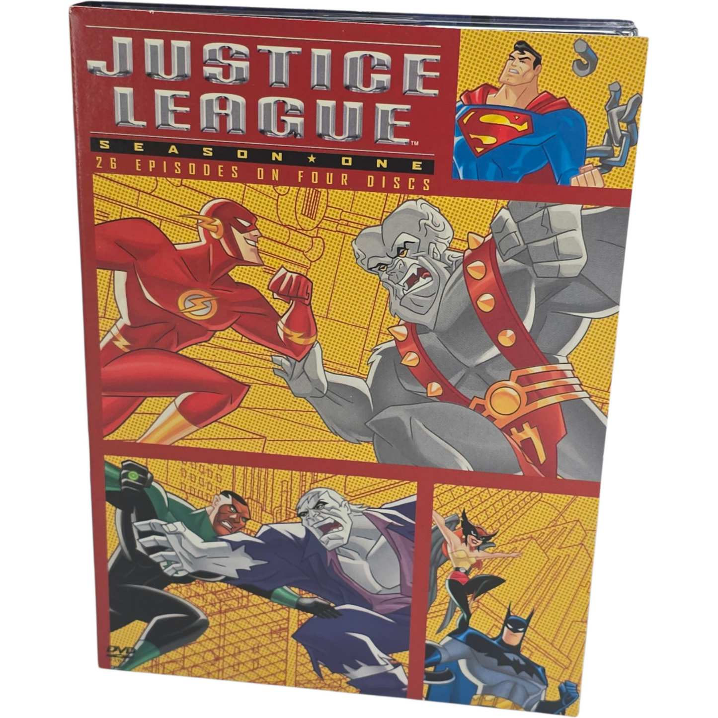 Justice League Unlimited: 4 DVD DigiPack Season 1 DC Comics Zone 1