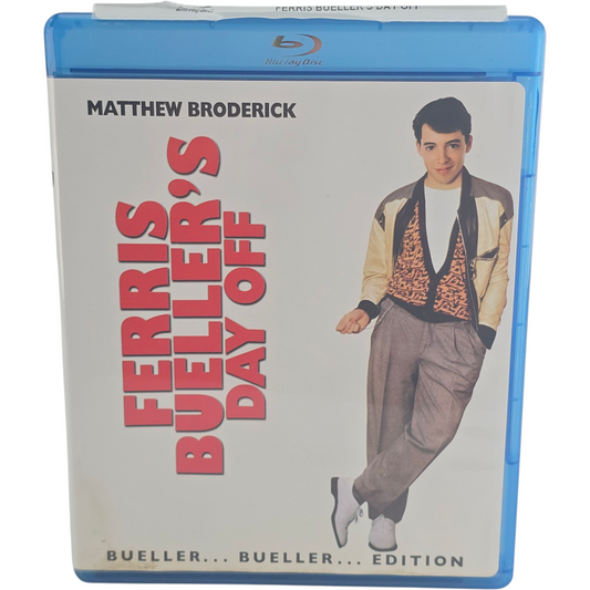 Ferris Bueller's Day Off Blu-ray Matthew Broderick, Alan Ruck Zone 1 US Import