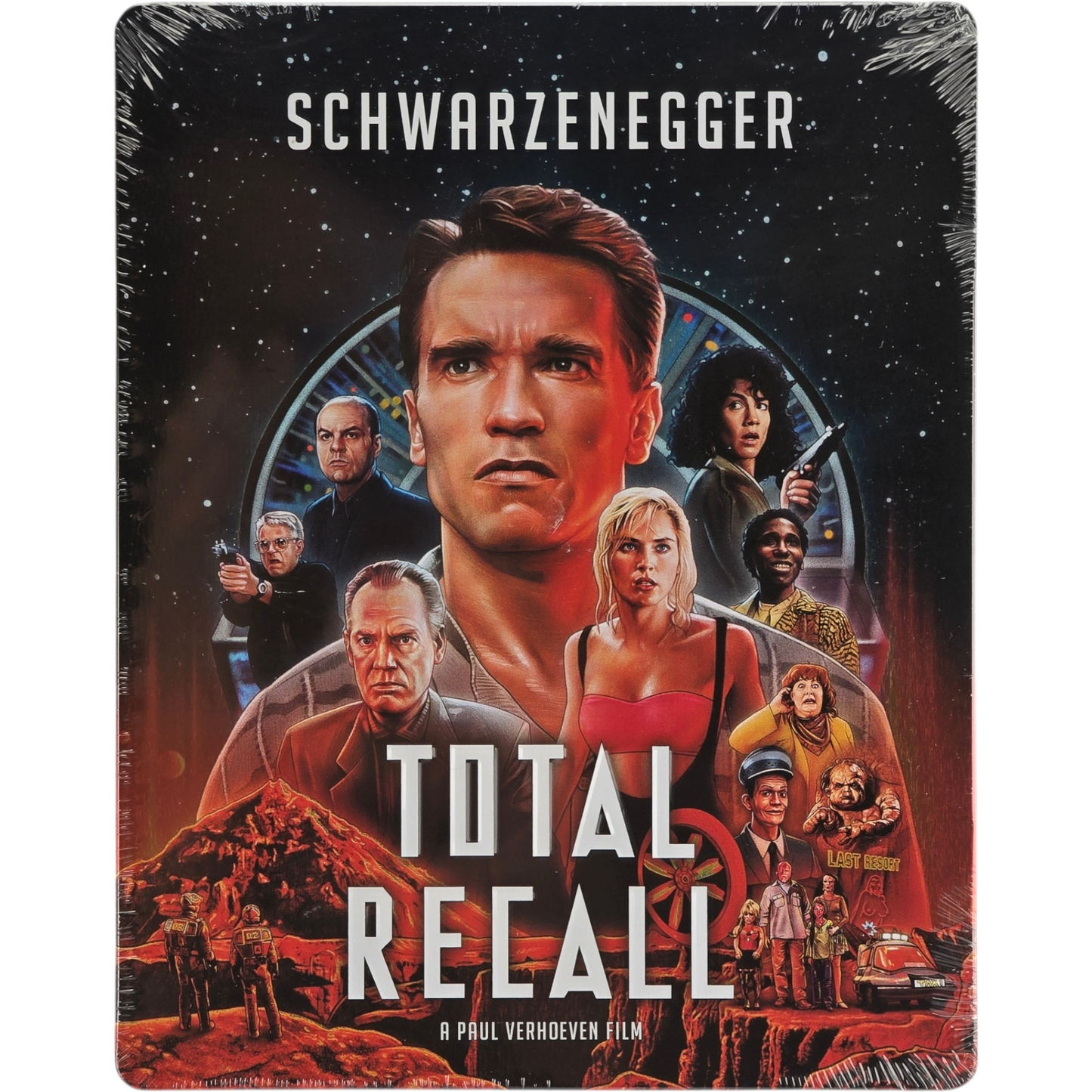 Total Recall 4 K Ultra HD + Blu-ray SteelBook Dépossé Schwarzenegger[-18] Zone B.