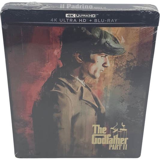 The Godfather:Part II:Steelbook 4K Ultra HD +Blu-ray Al Pacino, Robert De Niro B