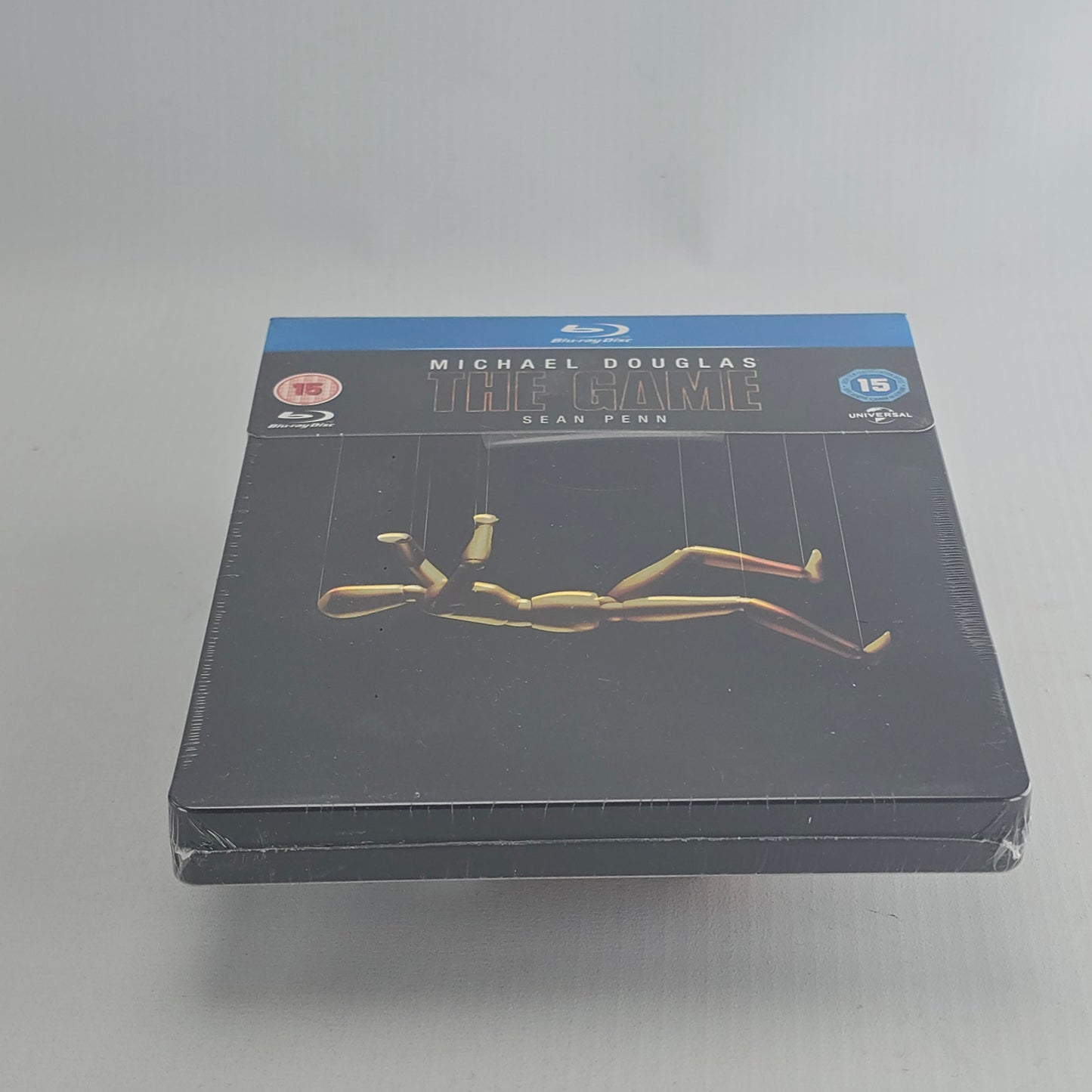 The Game SteelBook Débossé Blu-ray Zavvi  Michael Douglas, Sean Penn Zone Libre