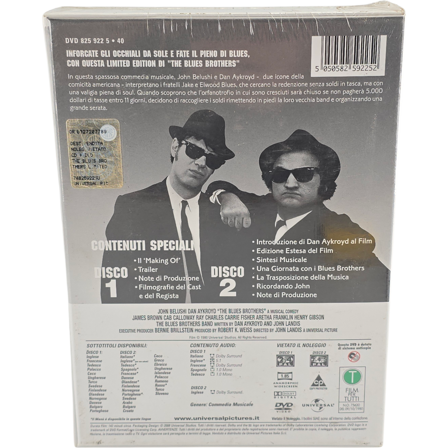The Blues Brothers (1980) 2 X DVD Édition Limité Zone 2