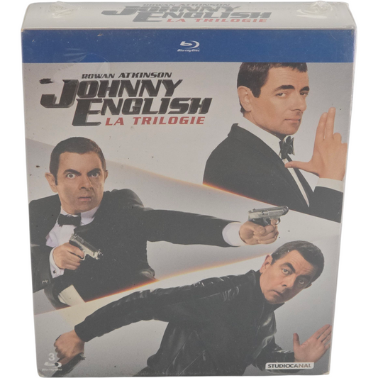 Johnny English-La trilogie Blu-Ray Rowan Atkinson Zone B