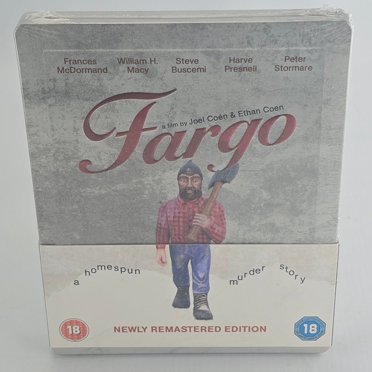 Fargo SteelBook Débossé Blu-ray Zavvi Ltd Joel Coen, Ethan Coen [-18] Zone Libre