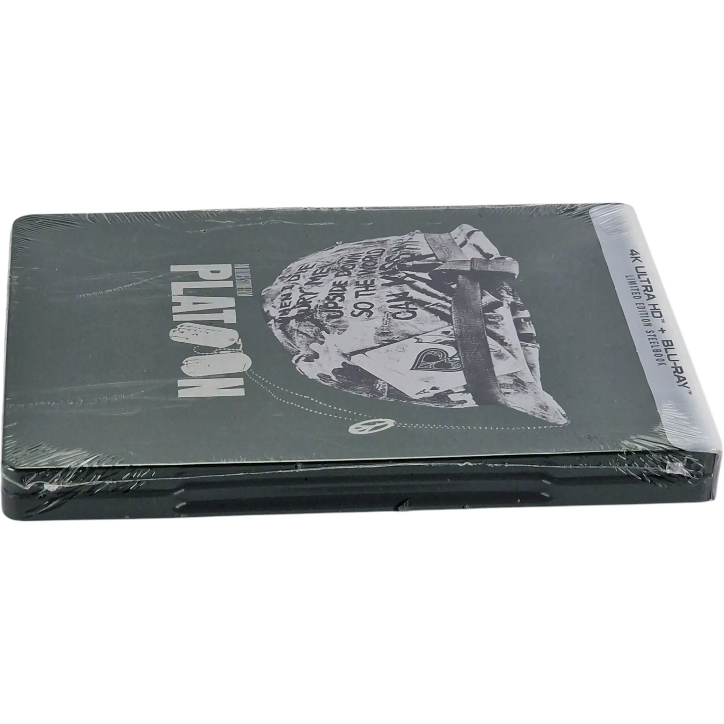 Platoon 1986 SteelBook 4K Ultra HD + Blu-ray 2024 Oliver Stone Zone A [-18]