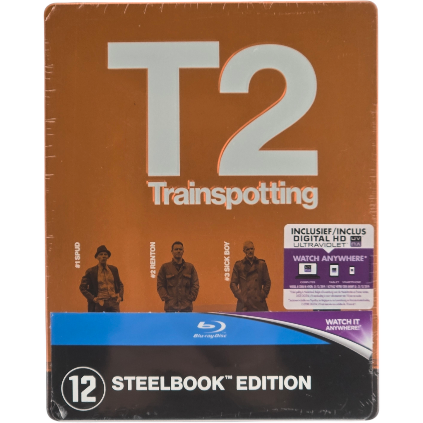 T2: Trainspotting Blu-ray SteelBook Débossé  Danny Boyle  Ewan McGregor Zone Libre