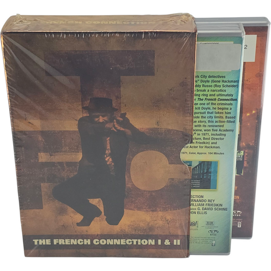 The French Connection I & II DVD 2 Films Gene Hackman Zone 1