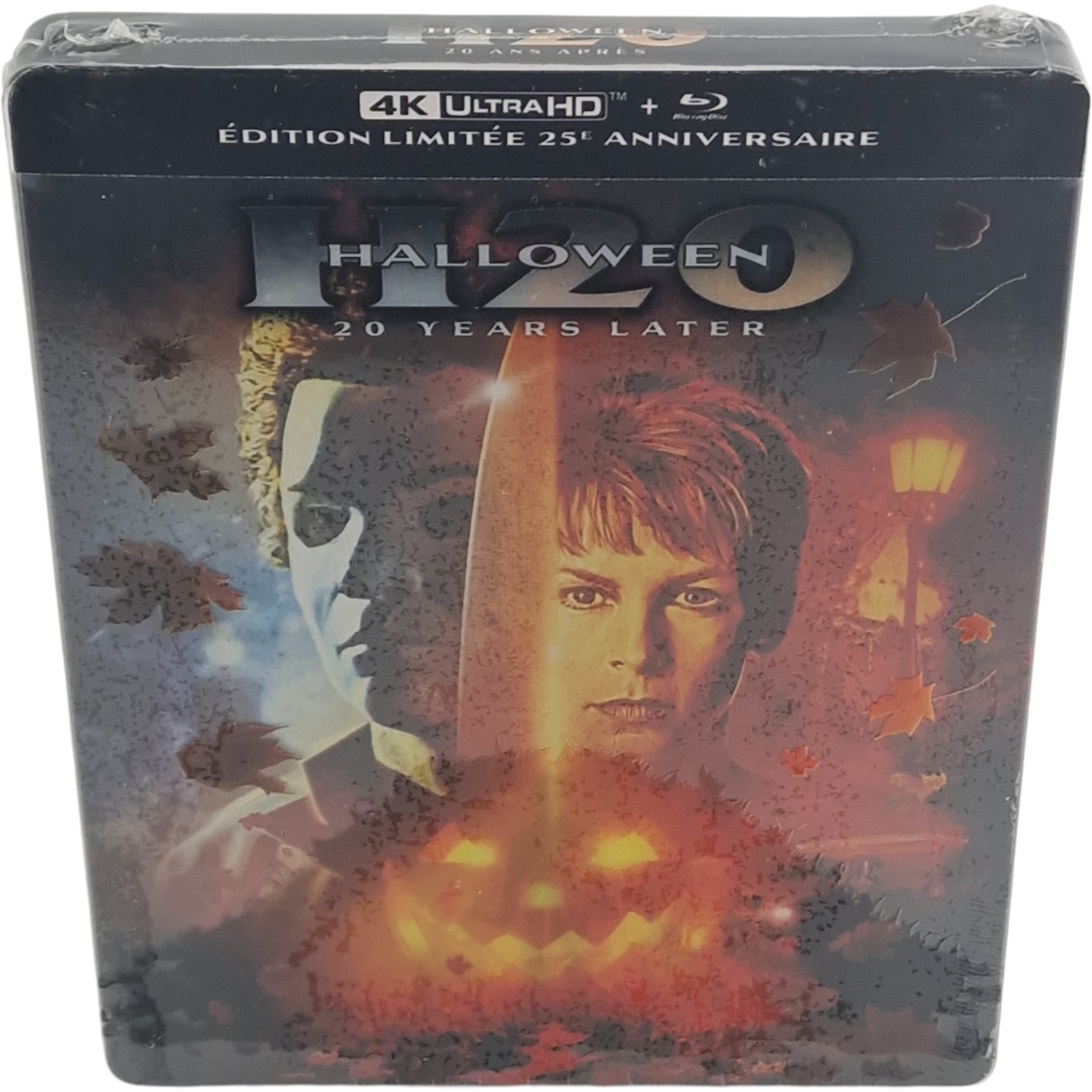 Halloween H20 SteelBook 4 K Ultra HD + Blu-ray 20 Ans Après [-18] Zone B