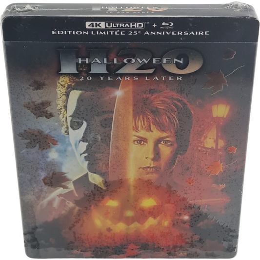 Halloween H20 SteelBook 4 K Ultra HD + Blu-ray 20 Ans Après [-18] Zone B