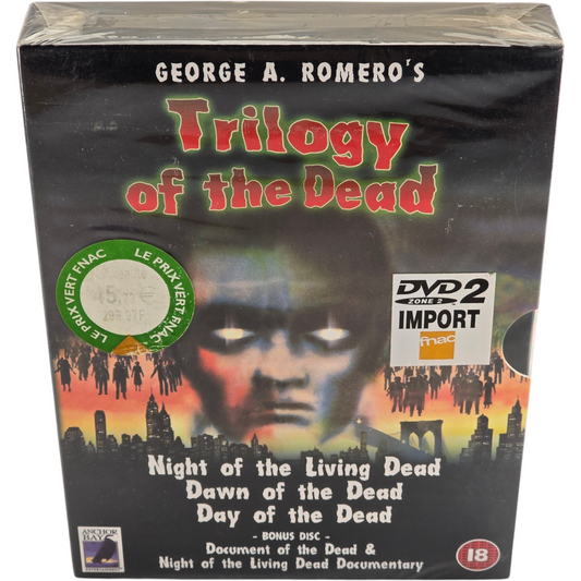 Trilogy of the Dead  George A. Romero's  DVD 4 Movies Zone 2
