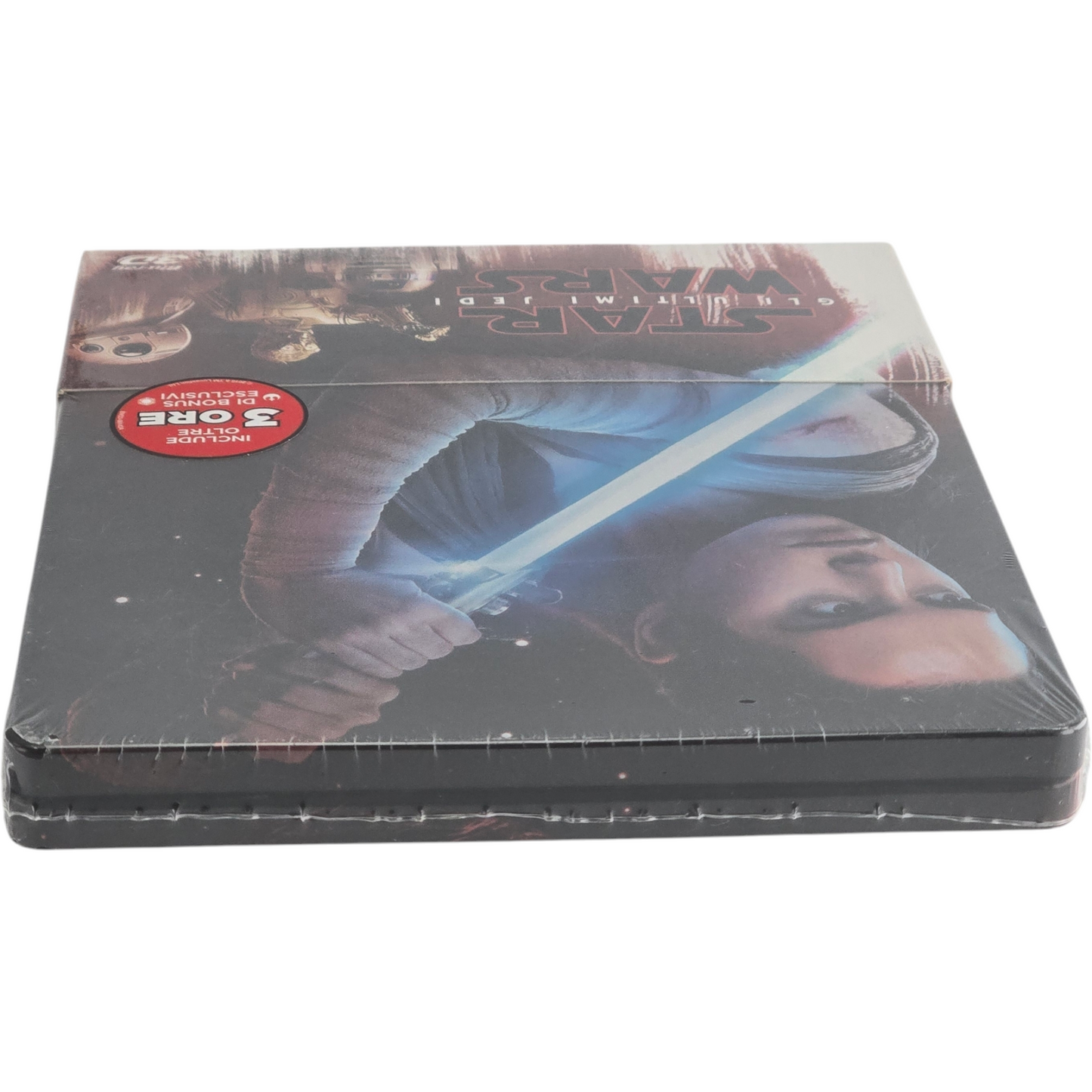 Star Wars: Episode VIII : The Last Jedi SteelBook Blu-ray 3D + Blu-ray Disney  B