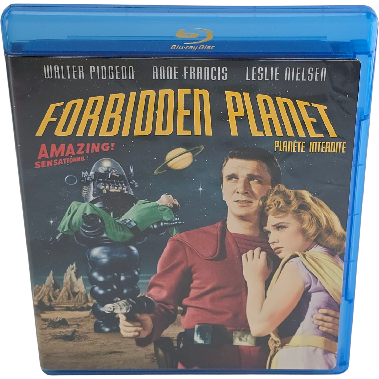 Forbidden Planet Blu-ray 1956   2 Films Zone A -18 Canada Import