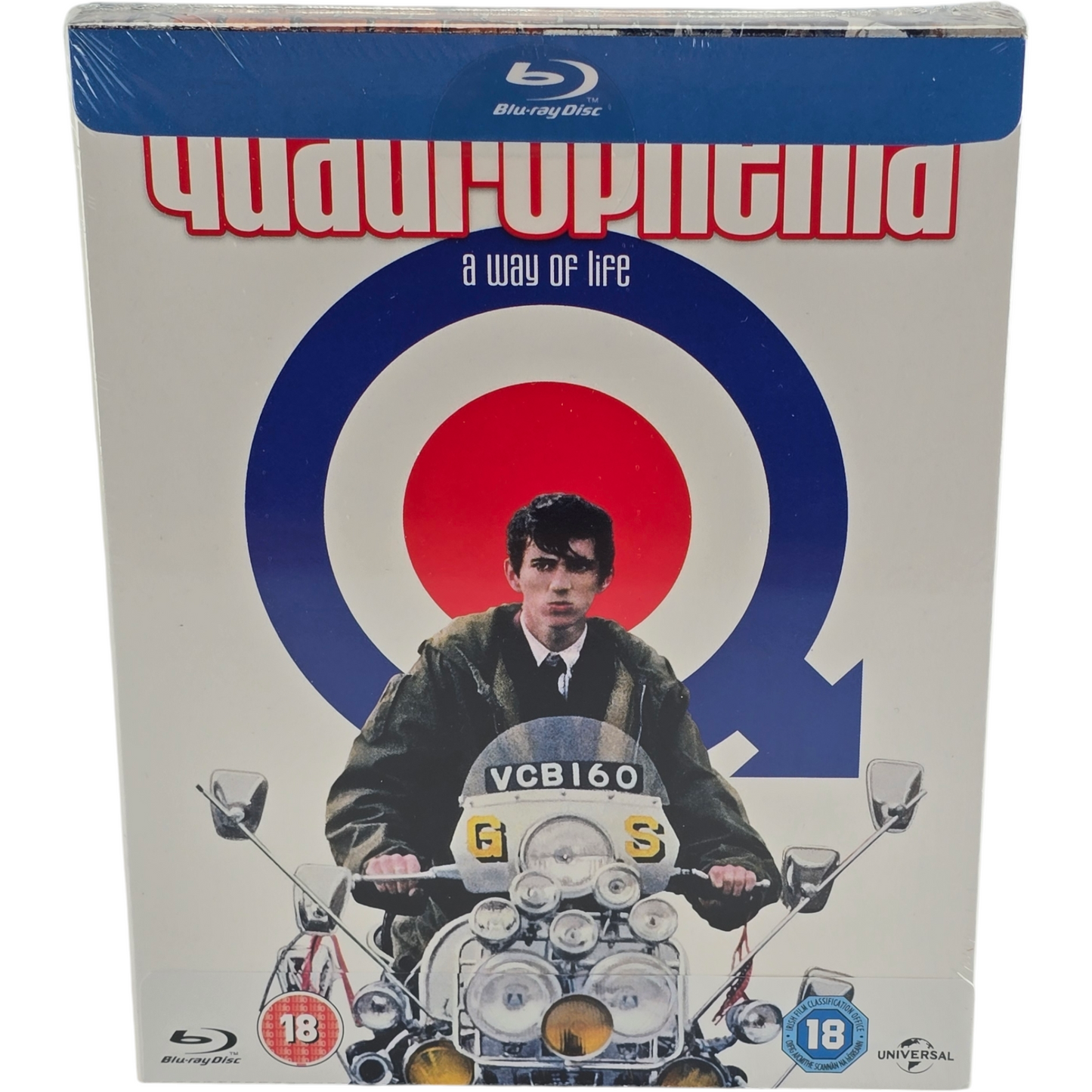 Quadrophenia Steelbook Blu-ray Zavvi Exclusive Slipcase limitée 2000 Ex [-18] B