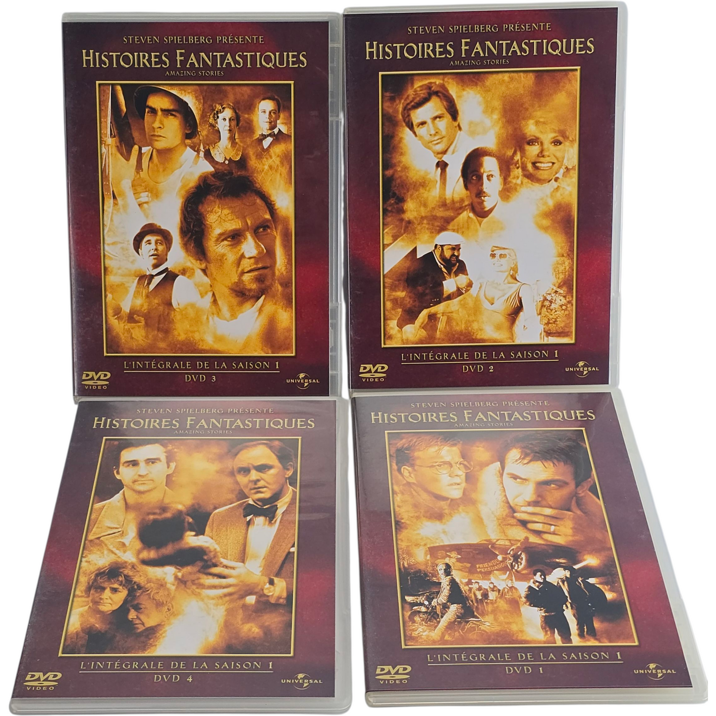 Histoires fantastiques Steven Spielberg L'intégrale 4 DVD de la saison 1  Zone 2