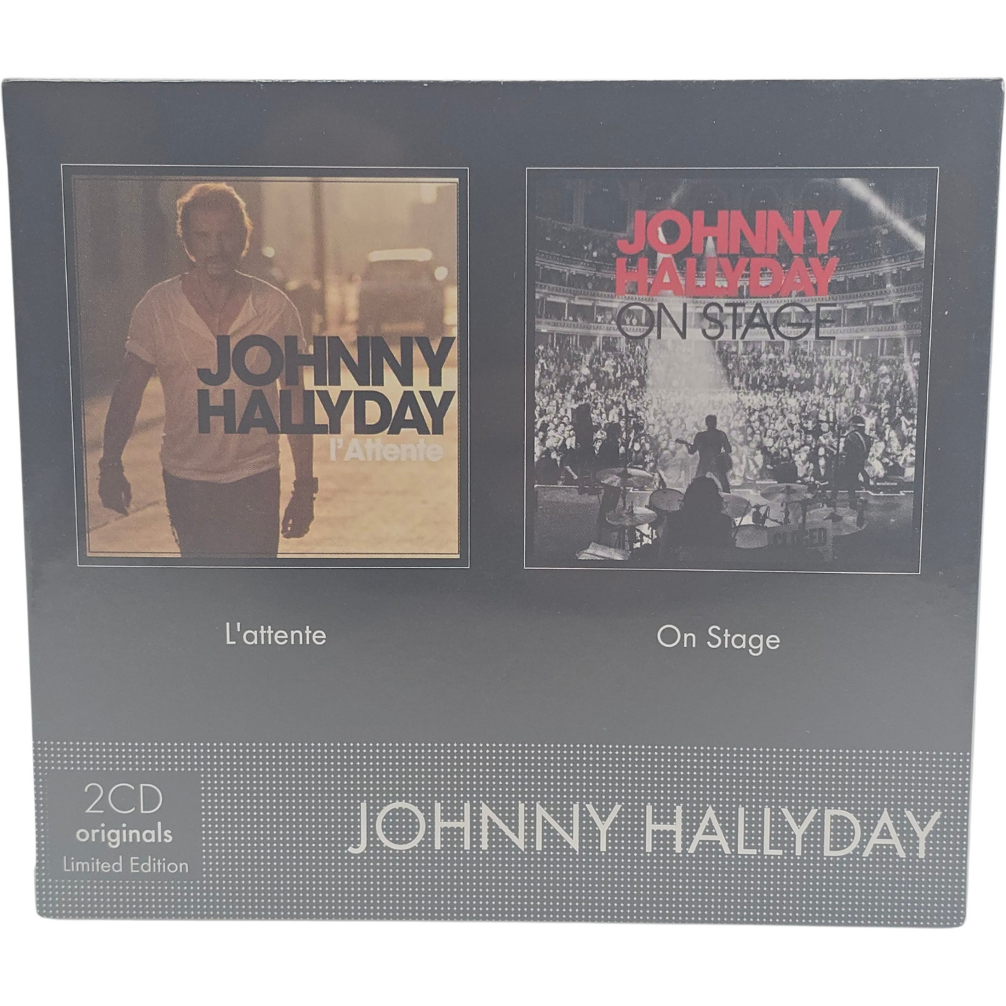 Johnny Hallyday L'Attente On Stage Coffret 3 CD Édition Limitée Rock Français