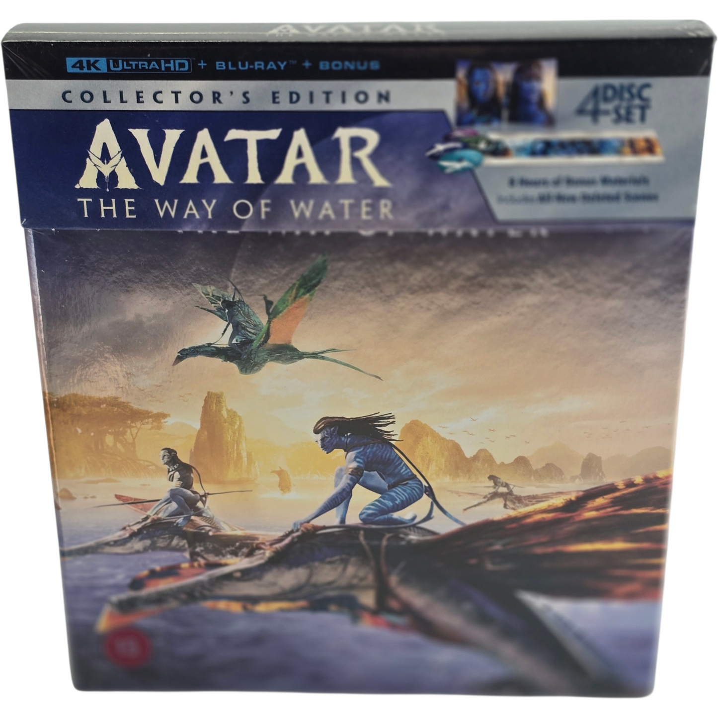 Avatar:The Way of Water DigiPack 4K HD+Blu-ray Collector's 4 Disques Libre