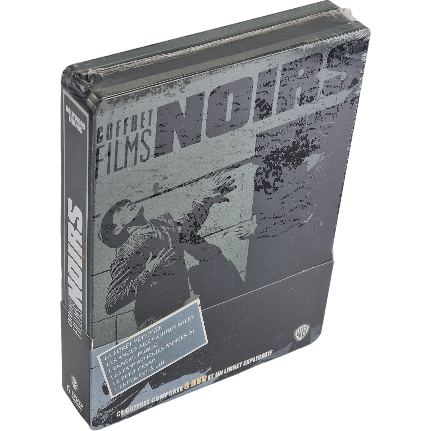 La Collection Films Noirs 8 X DVD Boîtier métal Édt Collector Limité 2010 +Livre