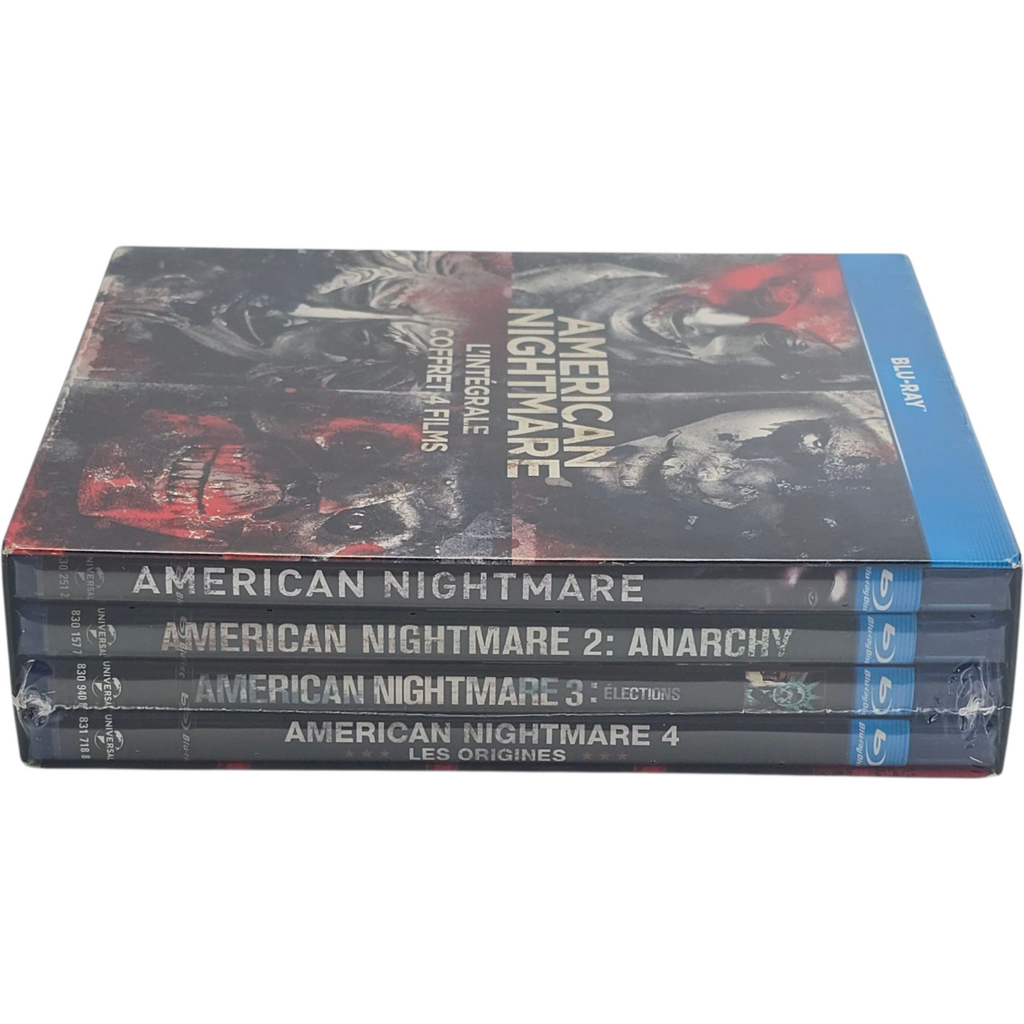 American Nightmare Blu-ray Coffret 4 films:James DeMonaco,Gerard McMurray [-18] B