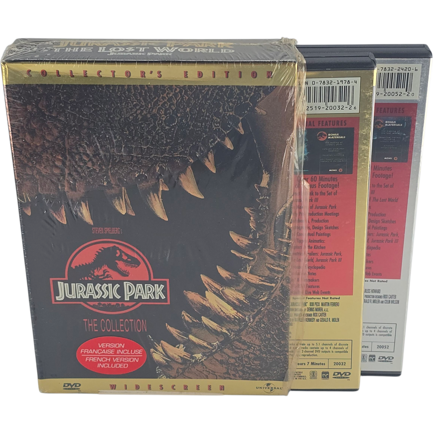 Jurassic Park: The Collection DVD Jurassic Park / The Lost World  Zone 1