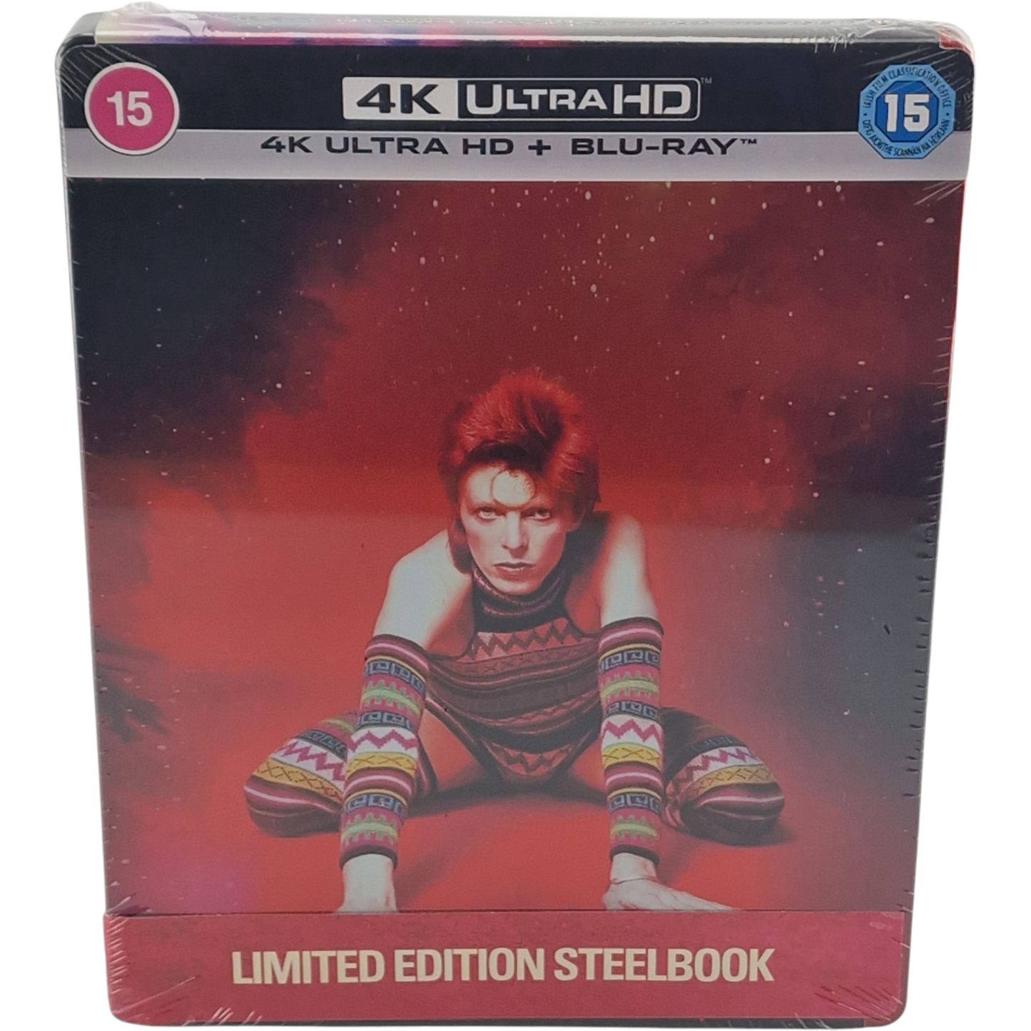 Moonage Daydream SteelBook 4K Ultra HD + Blu-ray  David Bowie 2023 Zone B
