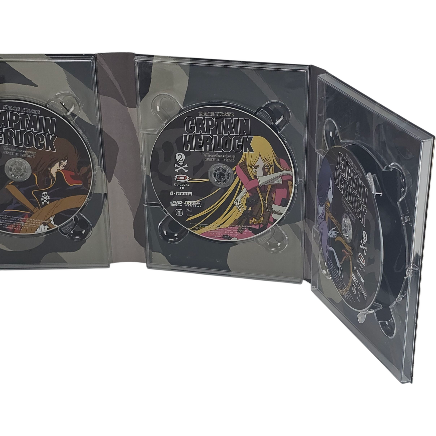 Space Pirate Captain Herlock DVD L'Integrale Edt Gold Episodes 1-13  Zone 2