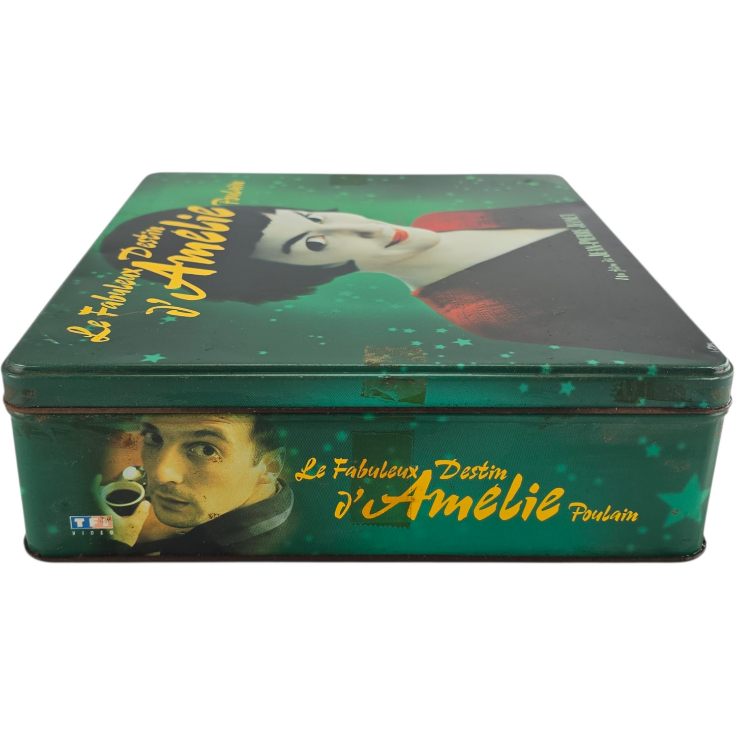 Amélie DVD + CD Metal Box DigiPack Collector's Cake Box" Tin Slipcover B