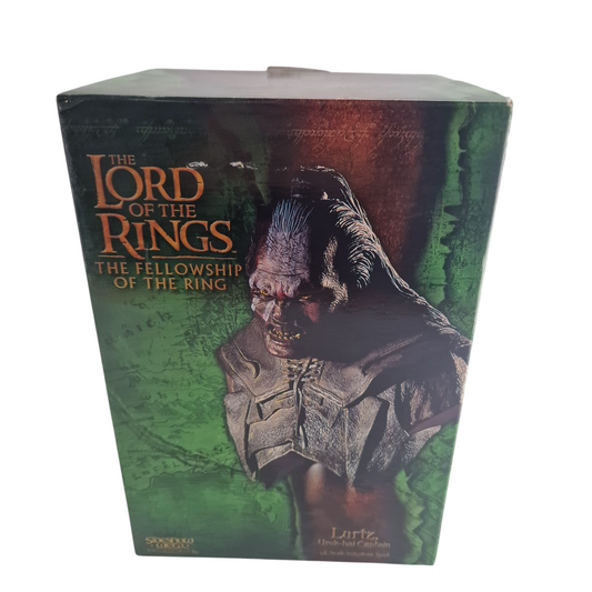 Seigneur des Anneaux Buste Polystone Lurtz, Uruk-Hai Captain Sideshow Weta 1/4 - visuel 3