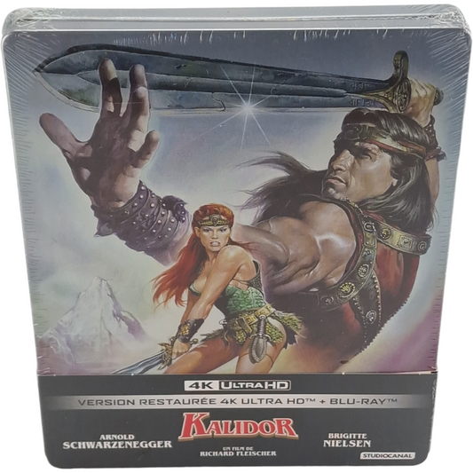 Red Sonja "Kalidor" 4K Ultra HD + Blu-ray SteelBook  Arnold Schwarzenegger B