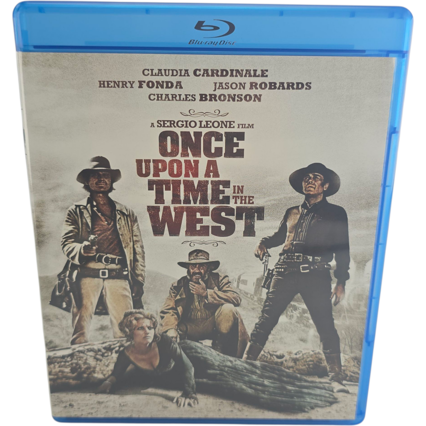 Once Upon a Time in the West Blu-ray Charles Bronson, Claudia Cardinale,Zone 1 US Import