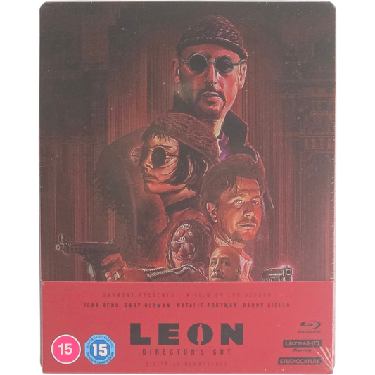 Léon Director’s Cut SteelBook 4K + Blu-ray UK Sans français Jean Reno Luc Besson