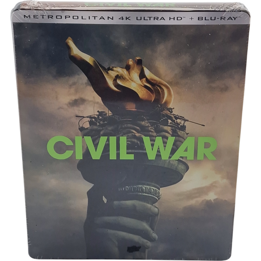 Civil War SteelBook 4K Ultra HD + Blu-ray   Kirsten Dunst  2024 Zone B
