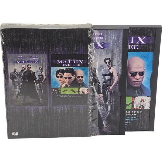 Matrix + Matrix Revisited DVD : Keanu Reeves, Laurence Fishburne, Zone 1  US Import