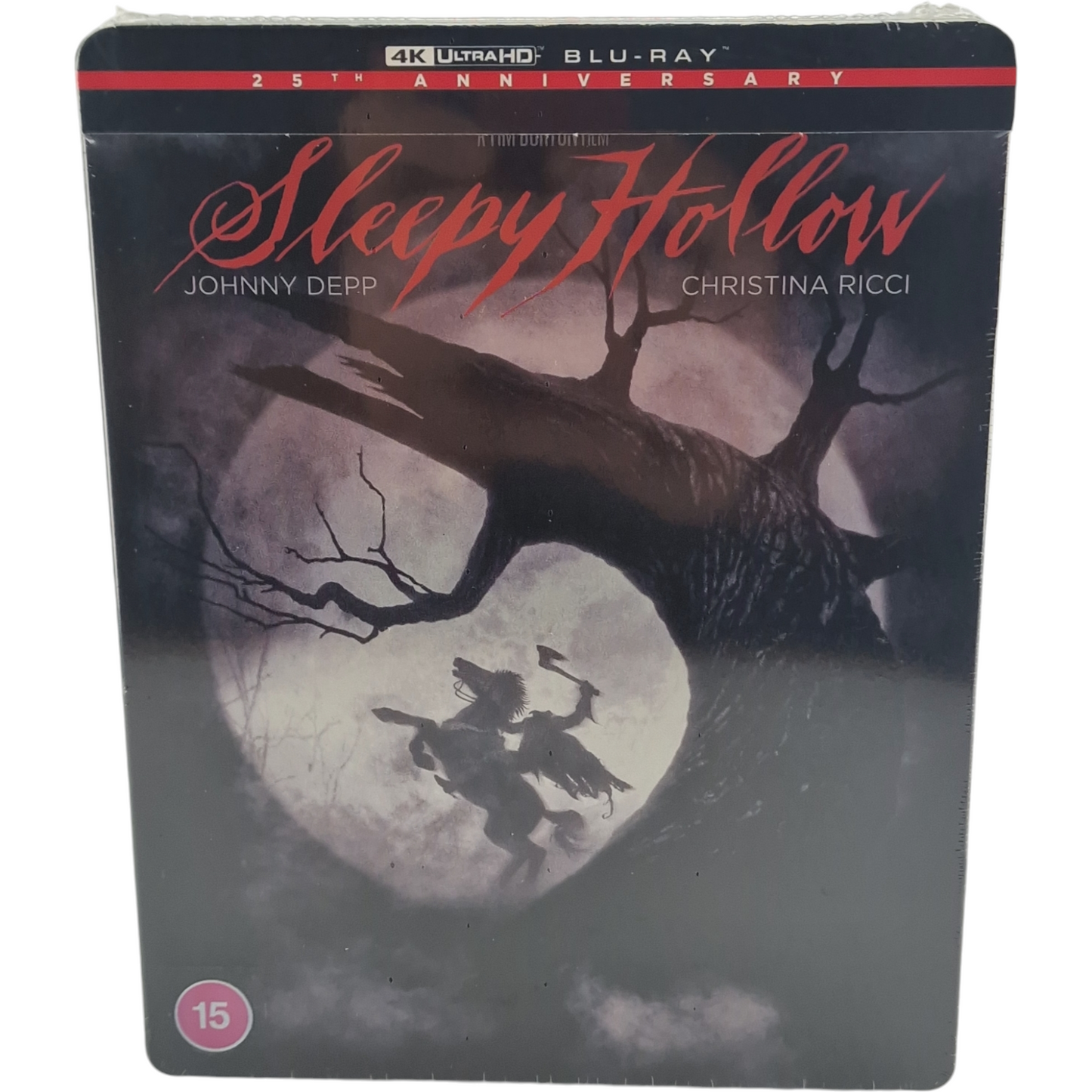 Sleepy Hollow 4K Ultra HD + Blu-ray Steelbook Johnny Depp Tim Burton 2024 Zone B