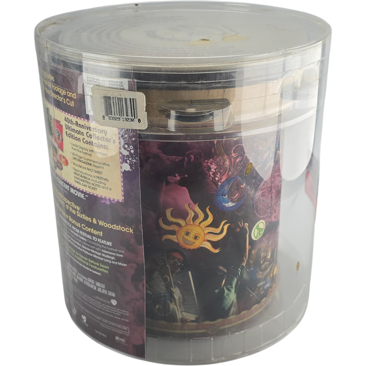 Woodstock DVD Collector's Edt 3 Days of Peace & Music Director's Cut Zone A